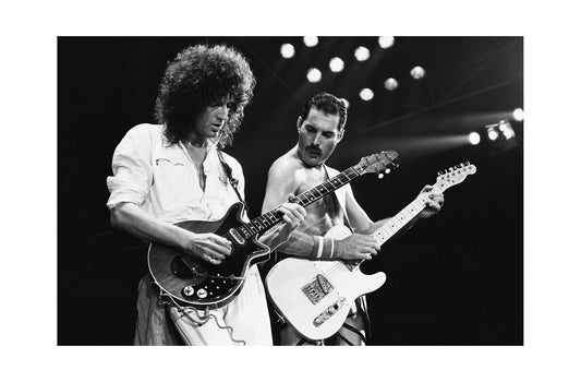 Queen - Freddie Mercury and Brian May Live at London's Wembley Arena, England, 1984 Print (2/5)