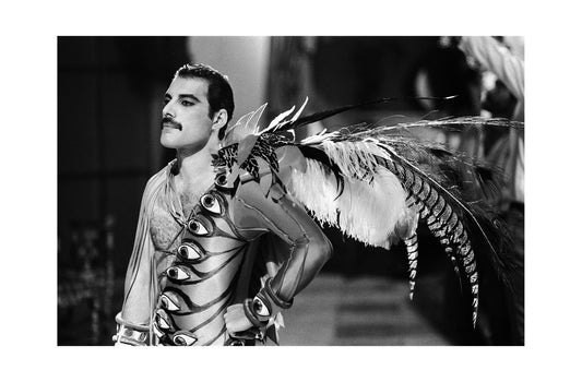 Queen - Freddie Mercury Wearing His "Eye" Outfit, 1984 Print 1