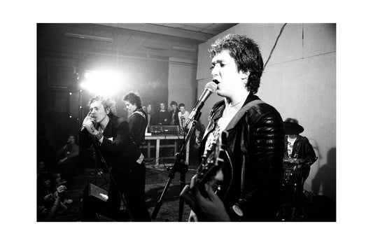 The Sex Pistols - Live On Stage in Holland, 1977 Print