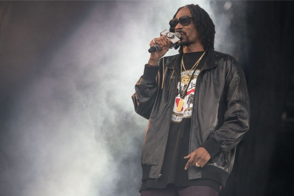 Snoop Dogg - On a Smoky Stage, Scotland, 2013 Poster (3/4)
