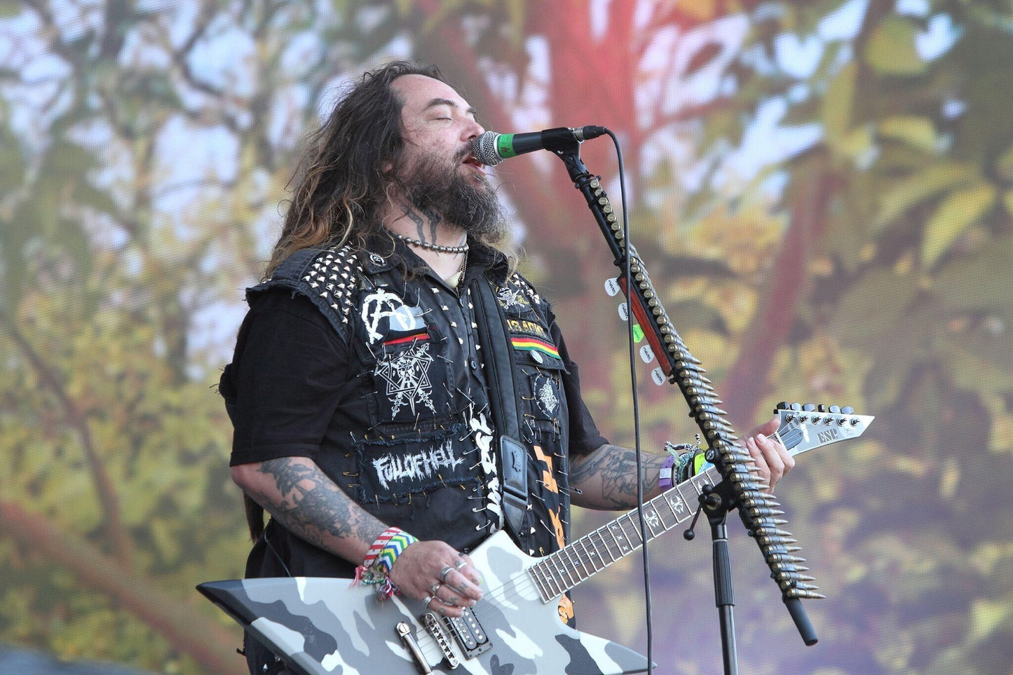 Soulfly - Max Cavalera Live at London's Hyde Park, England, 2014 Poster
