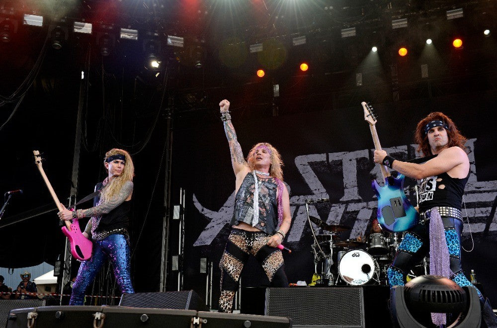 Steel Panther - Band Frontstage with Banner Backdrop, Australia, 2015 Poster (1/8)