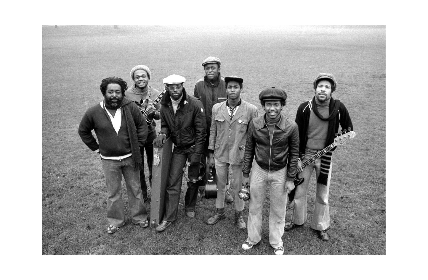 Steel Pulse - Full Band in England, 1978 Print