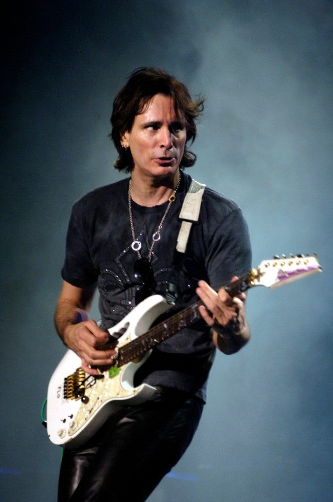 Steve Vai - On-stage Portrait with Stage Smoke at G3, Australia, 2006 Poster (2/3)