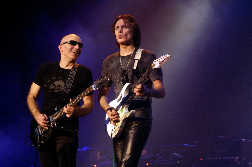 Steve Vai - On Stage with Joe Satriani at G3, Australia, 2006 Poster (1/3)