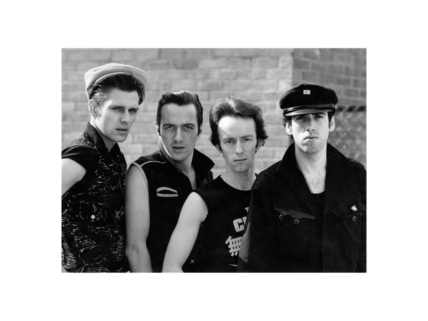 The Clash – Black and White Band Portrait No.1, England, 1982