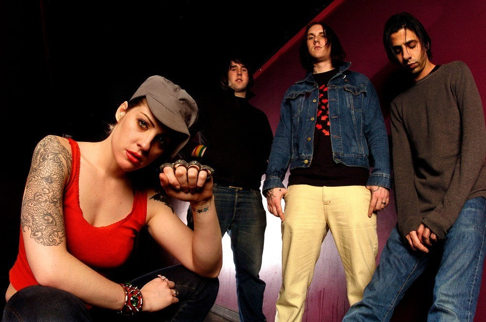 The Distillers - Band Backstage Photoshoot, Australia, 2004 Poster (1/2)