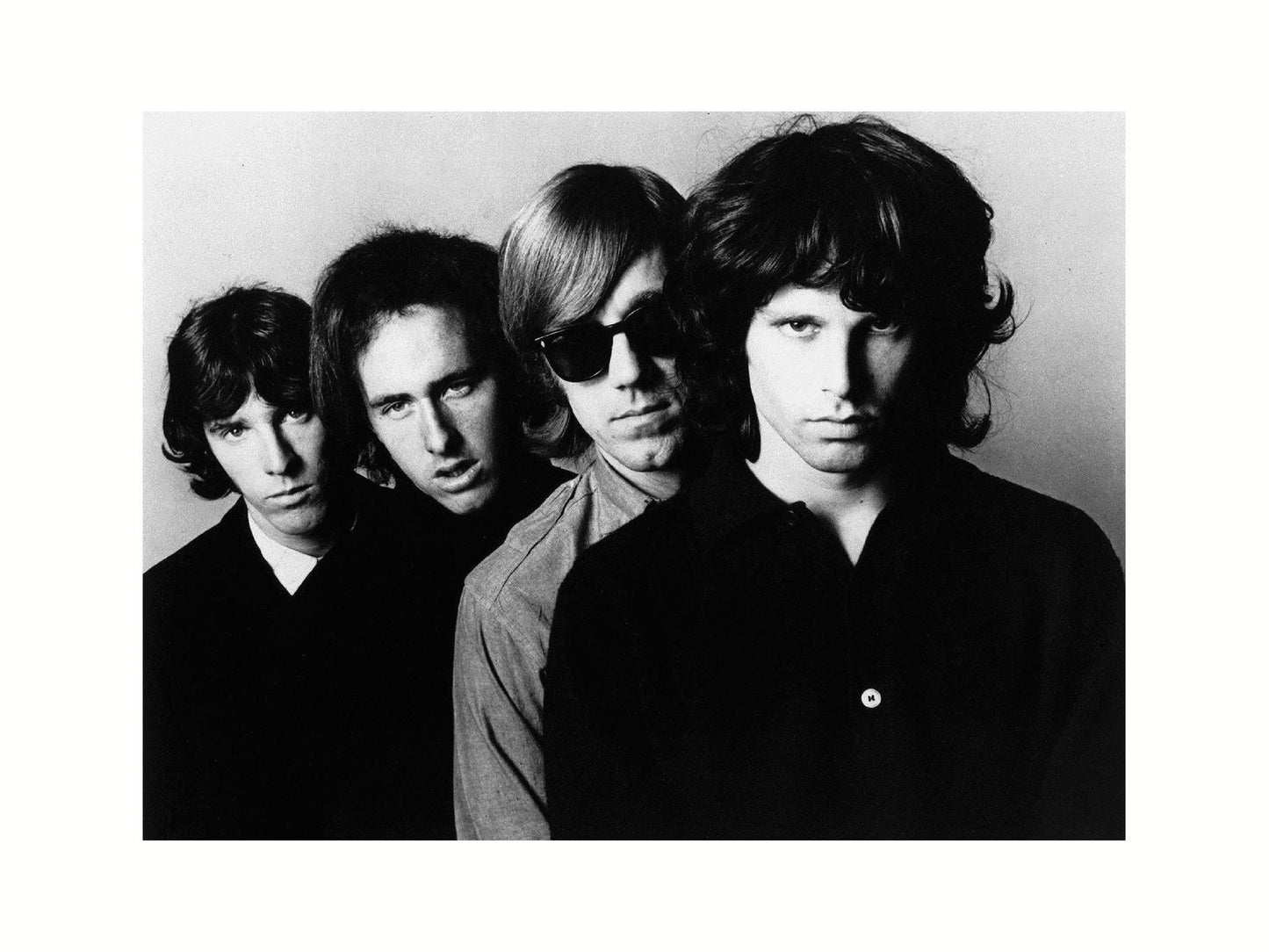 The Doors - Black and White Band Portrait, USA, Print (2/2)
