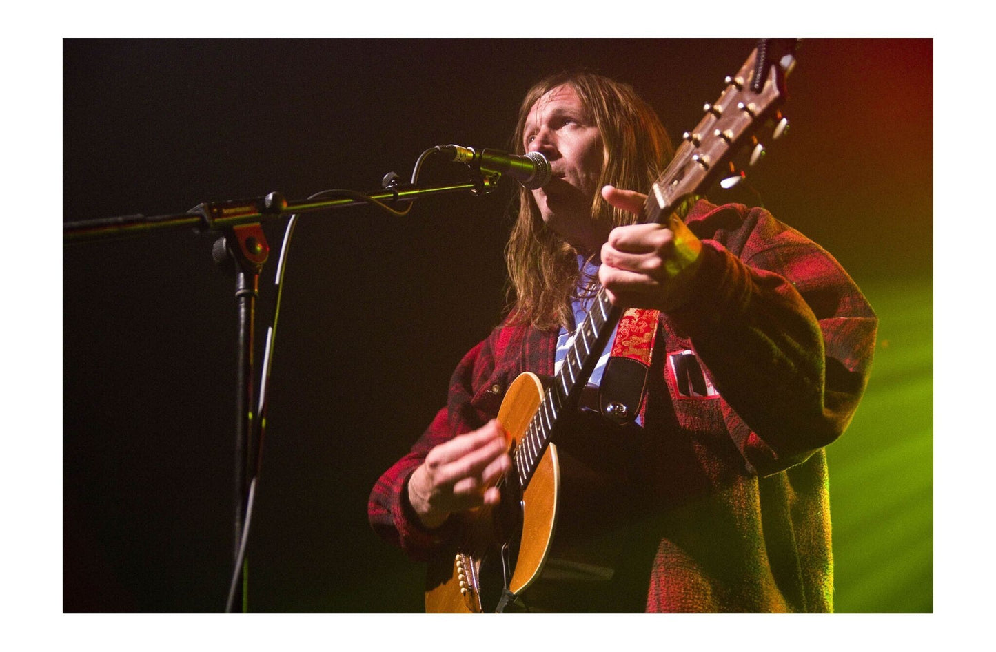 The Lemonheads - Even Dando Playing Guitar and Singing on Stage, England, Print