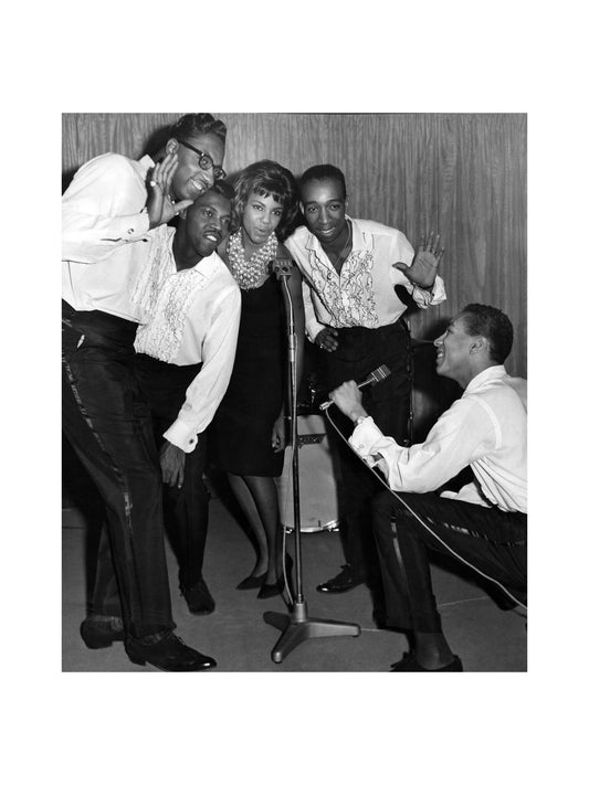 The Miracles - Singing with Smokey Robinson, Print