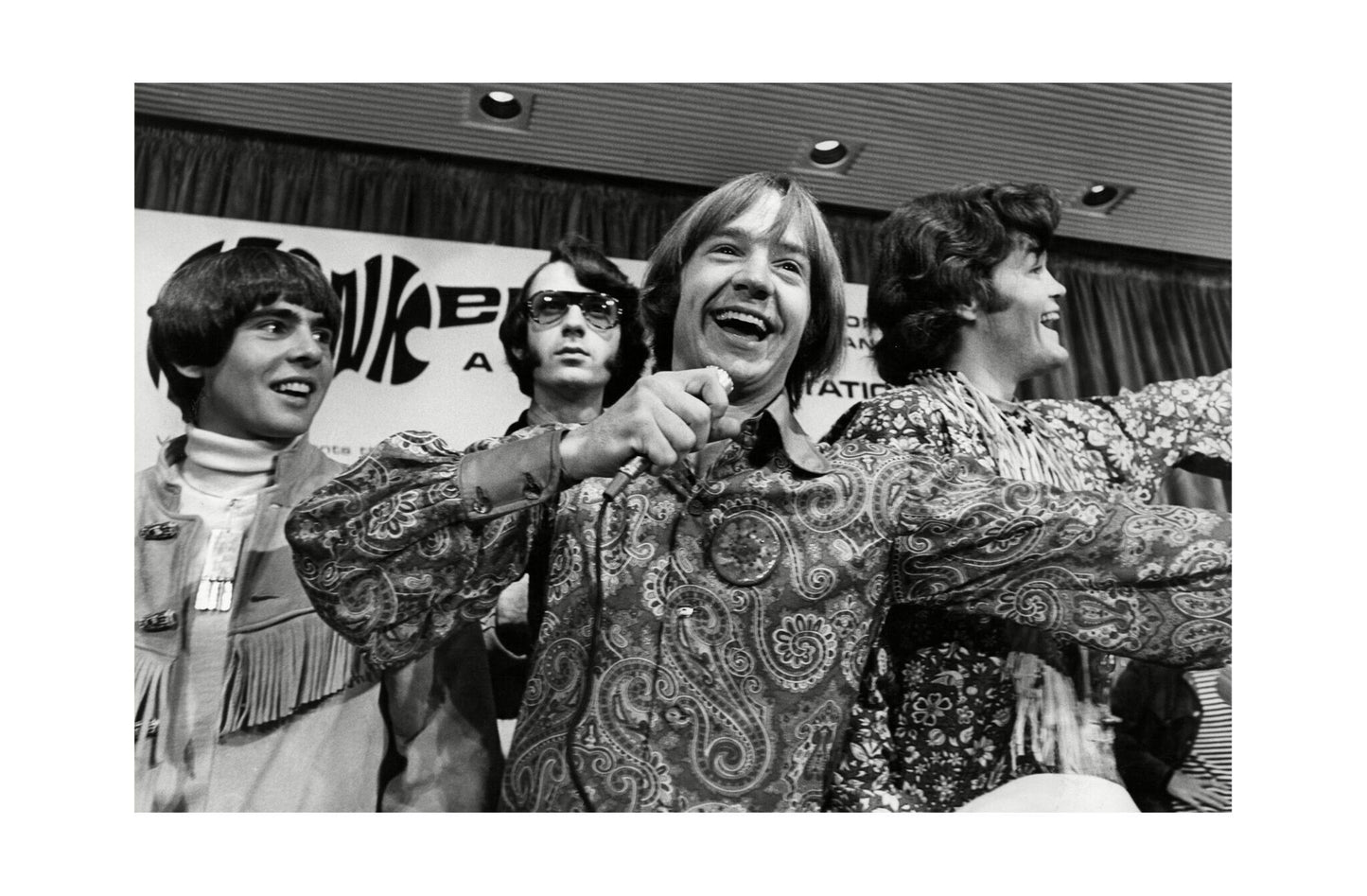 The Monkees - Band Looking Excited, 1967 Print 1