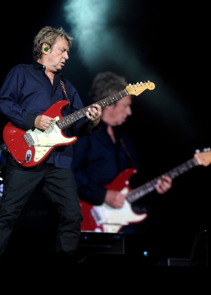 The Police - Andy Summers Rocking on Stage with His Own Projection, Australia, 2008 Poster (6/6)