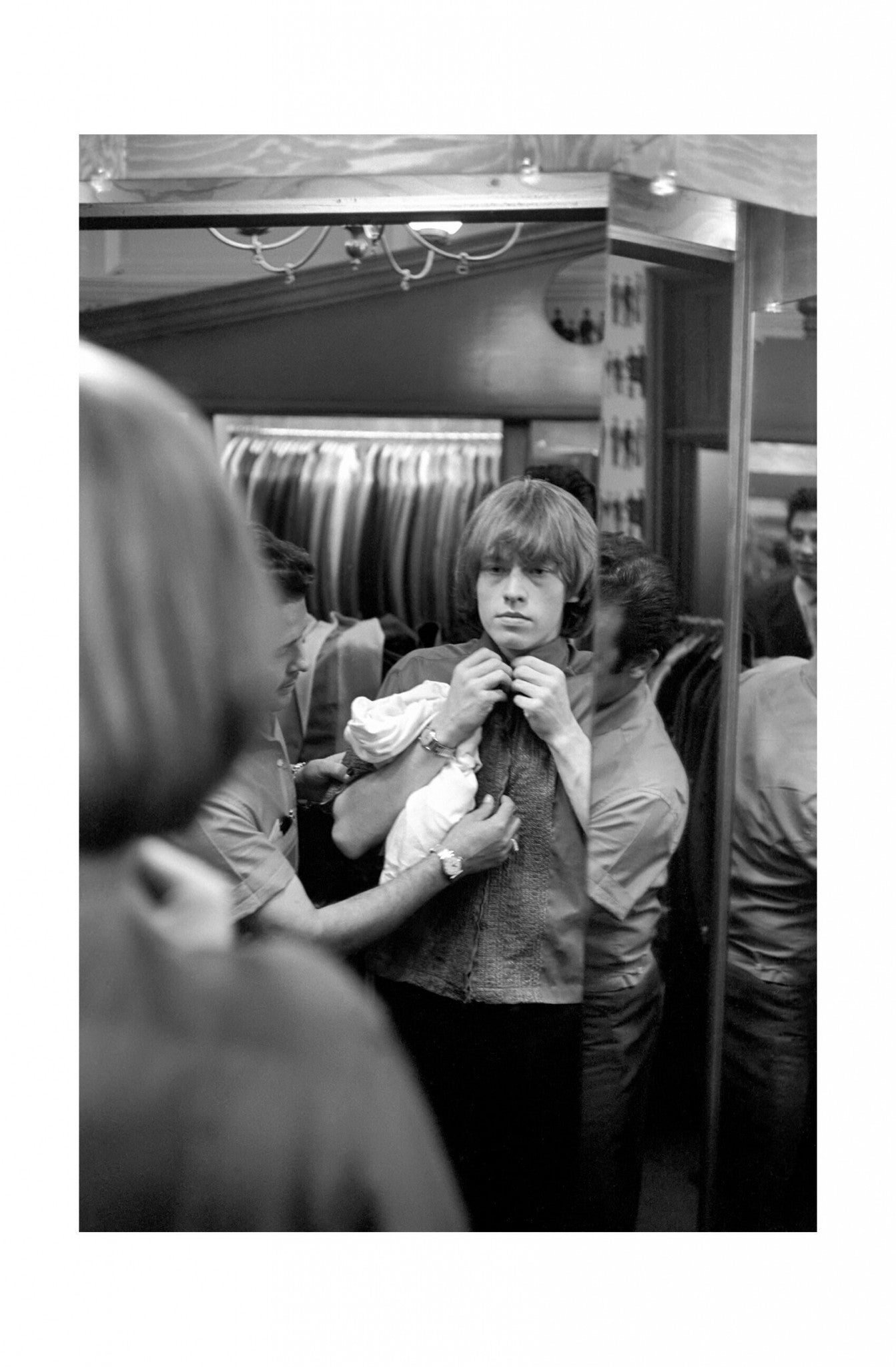The Rolling Stones - Brian Jones Clothes Shopping, USA, 1960s Print 2