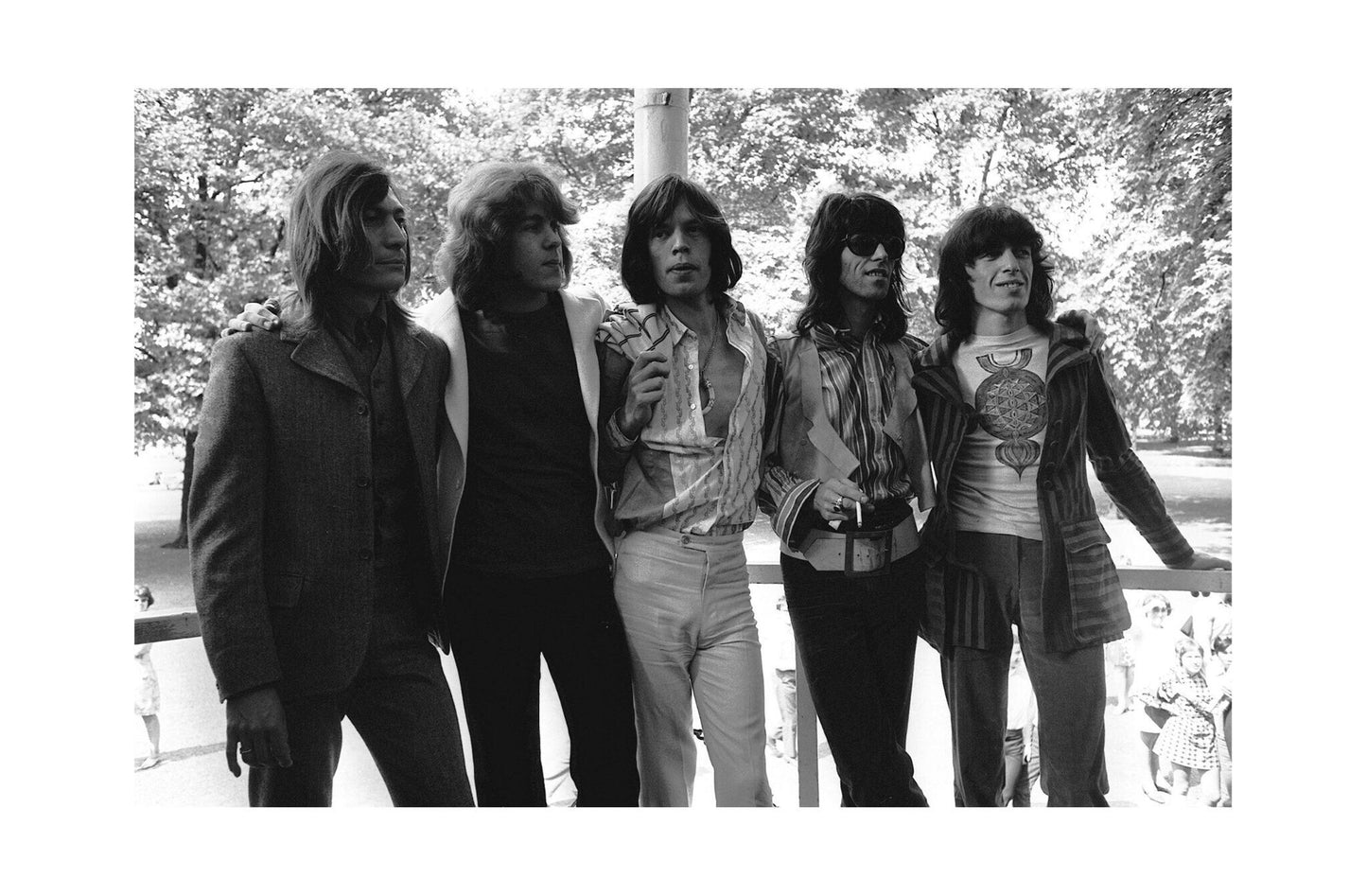 The Rolling Stones - Introducing Mick Taylor in Hyde Park, England, Print