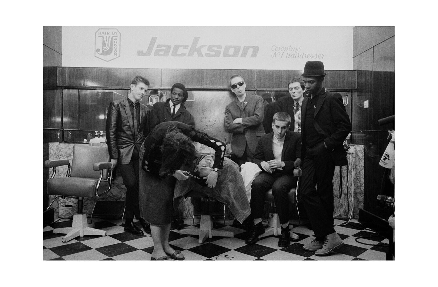 The Specials - Black and White Band Portrait, England, 1980 Print (1/7)