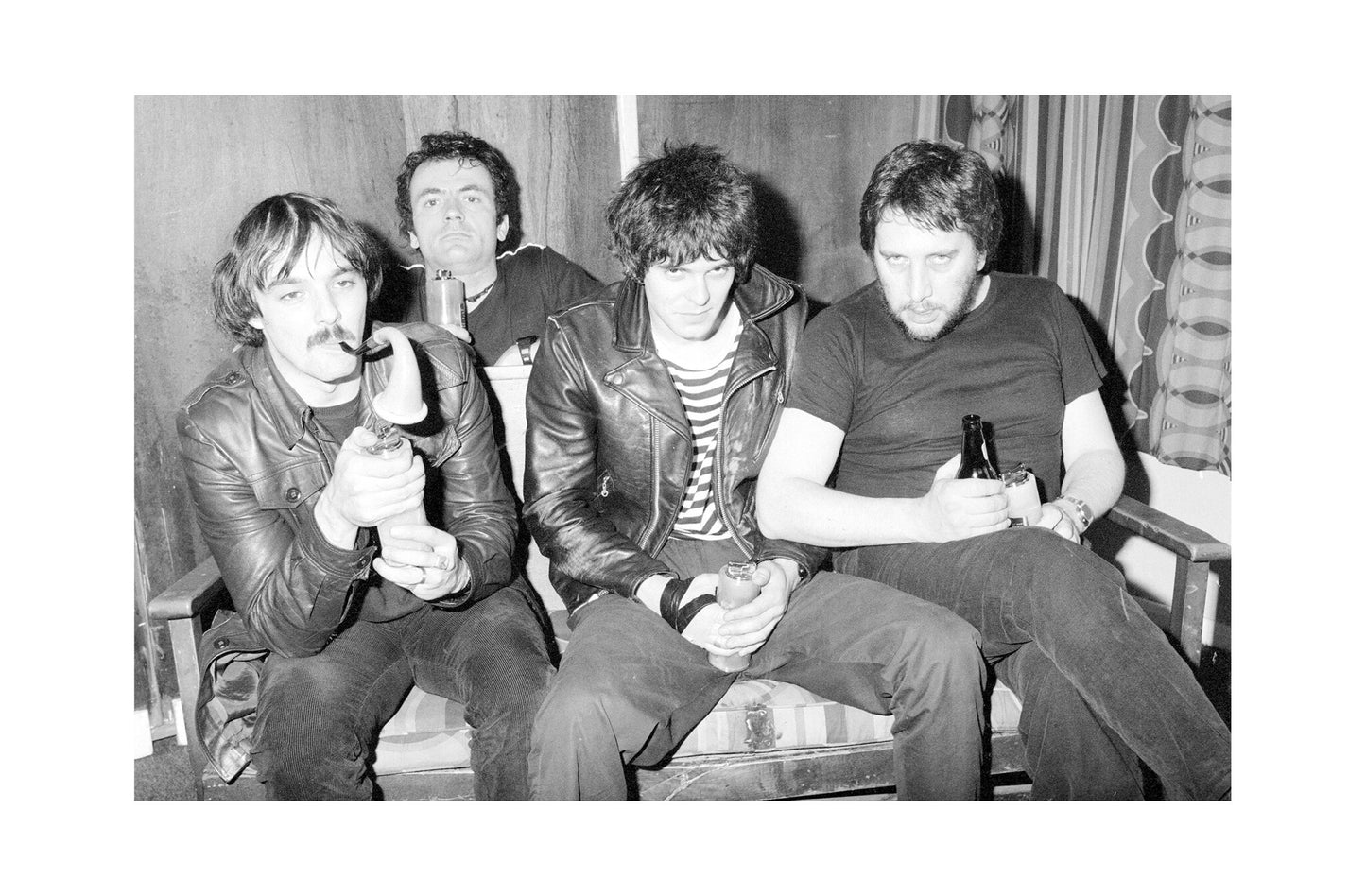 The Stranglers - Acting Silly Backstage, England, Print