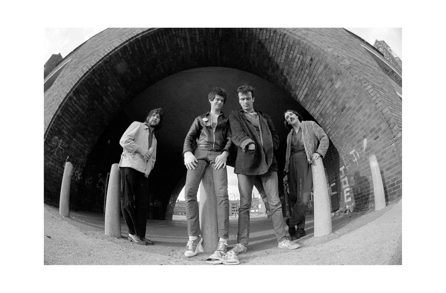 The Stranglers - Band Photoshoot in England, 1977 Print