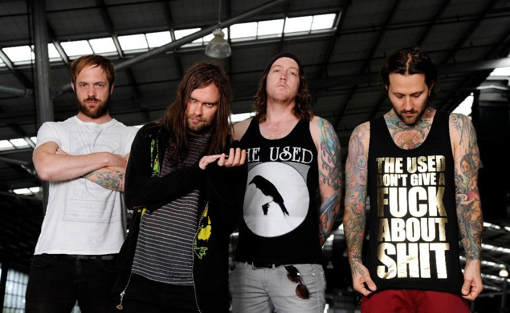 The Used - Band Backstage, Australia, 2012 Poster