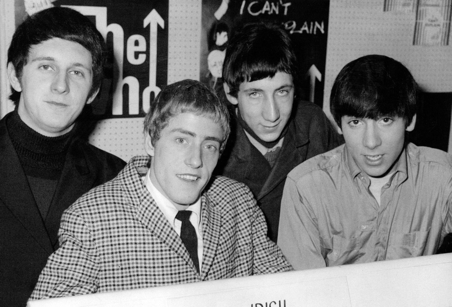 The Who - A Young Rock Band, 1965 Print