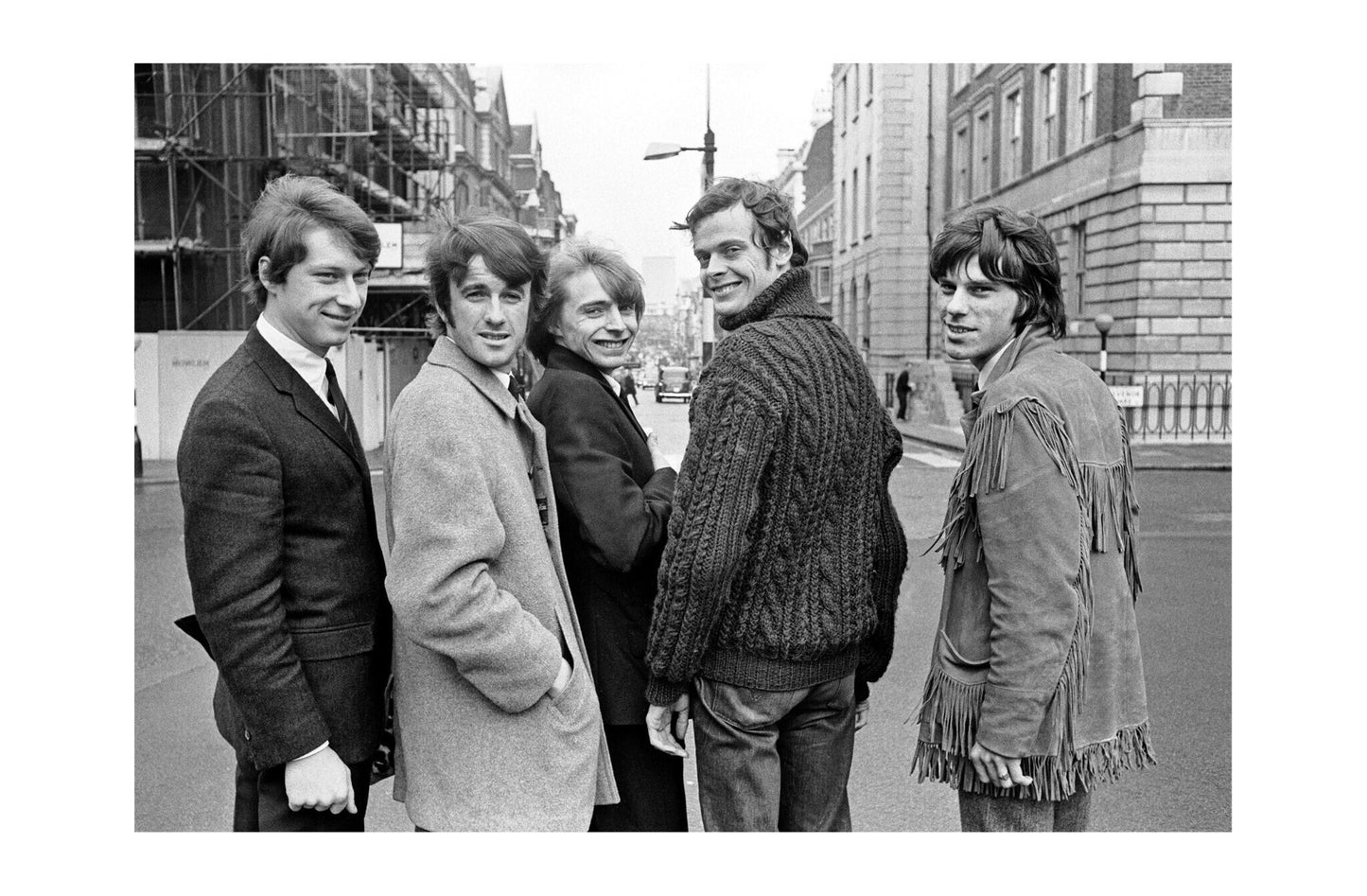 The Yardbirds - Band Smiling in New York, USA, 1966 Print